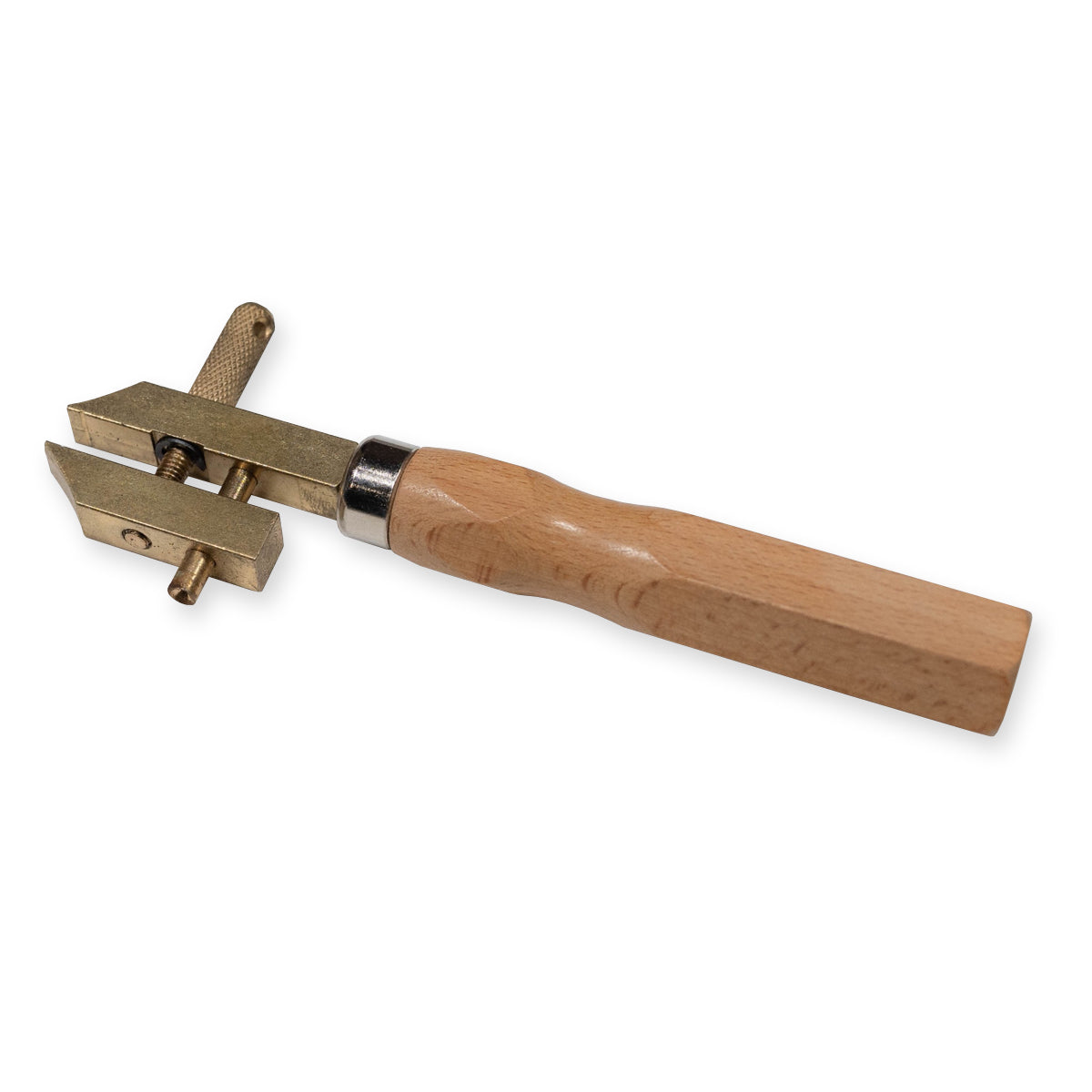 Precision Brass Hand Held Vice & Wood Handle Jewellery Craft Clamp Work Tool New